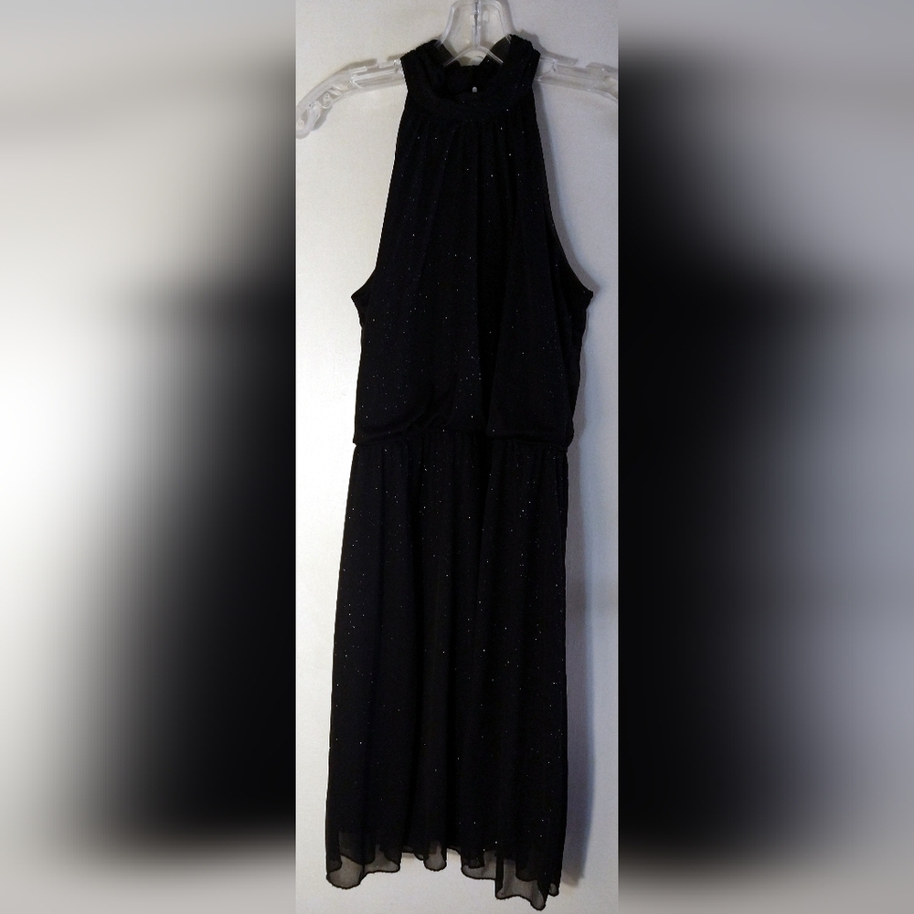 ENFOCUS STUDIO "LITTLE BLACK DRESS" WOMEN'S SIZE 10 SLEEVELESS FANCY HOLIDAY NWO